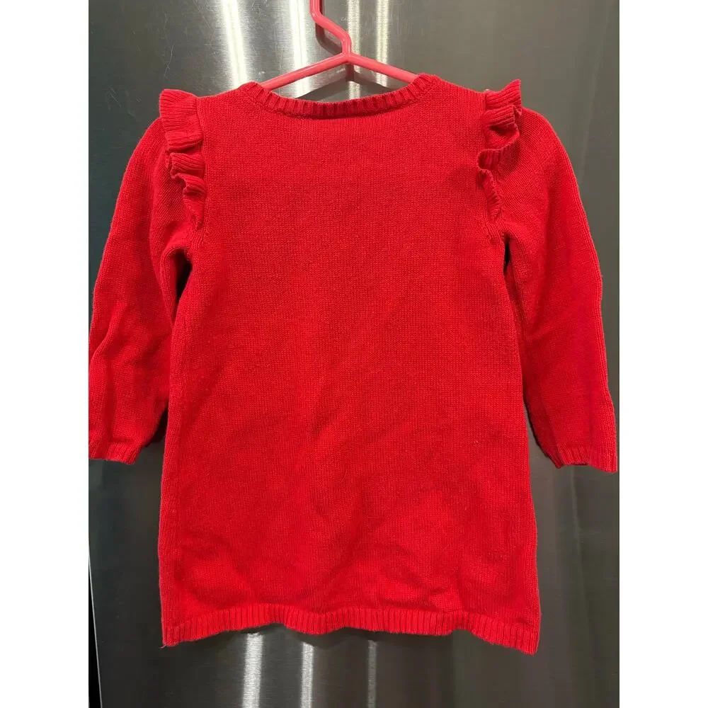 5/$20 Red Sweater Dress - Carter's - 12mo